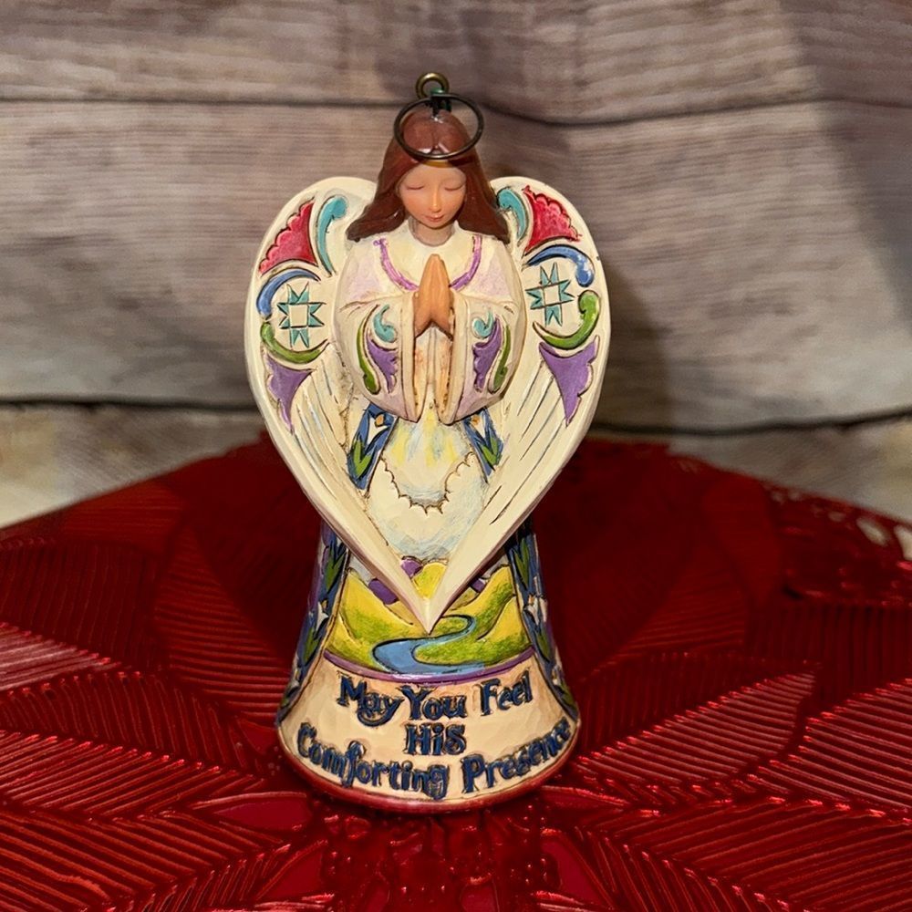 Jim Shore 2015‎ Christmas Ornament Angel Prayer